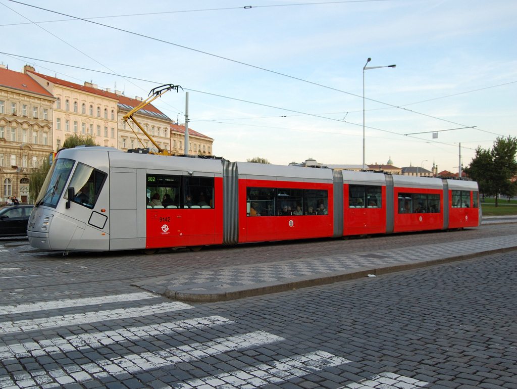 Прага, Škoda 14T Elektra № 9142