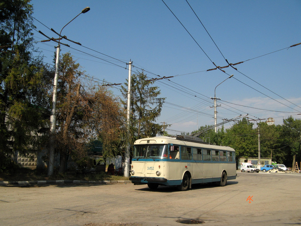 Крымский троллейбус, Škoda 9Tr18 № 3452