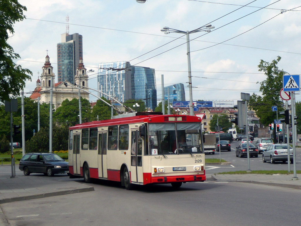 Вильнюс, Škoda 14Tr11/6 № 2129