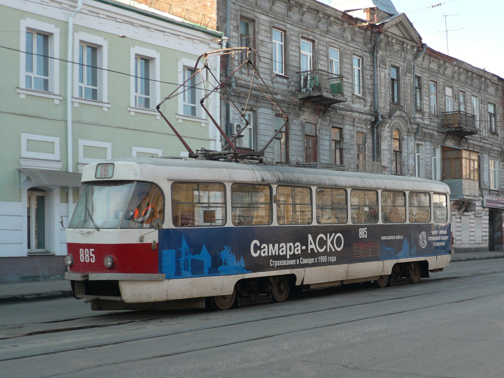 Самара, Tatra T3SU № 885