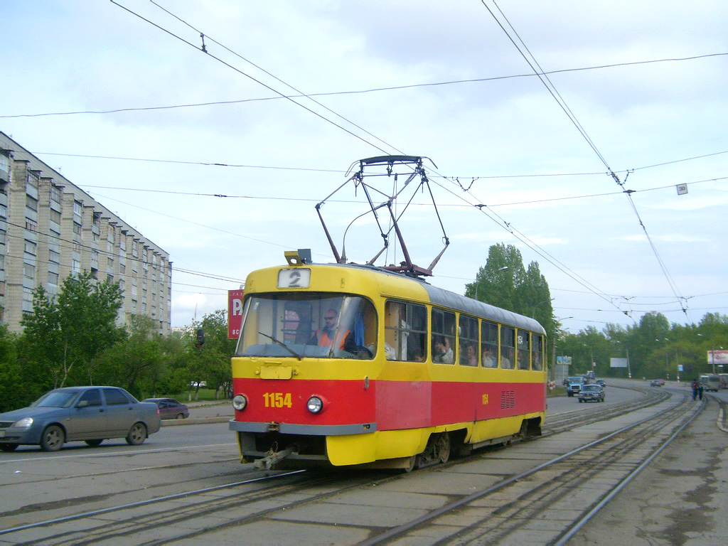 Ульяновск, Tatra T3SU № 1154