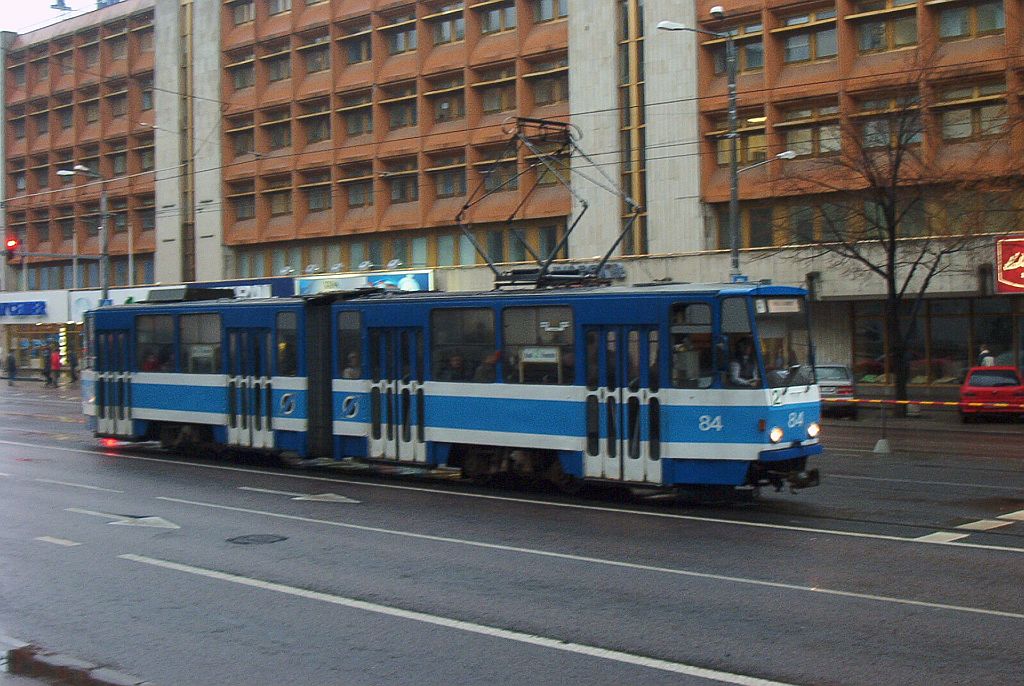 Таллин, Tatra KT4SU № 84