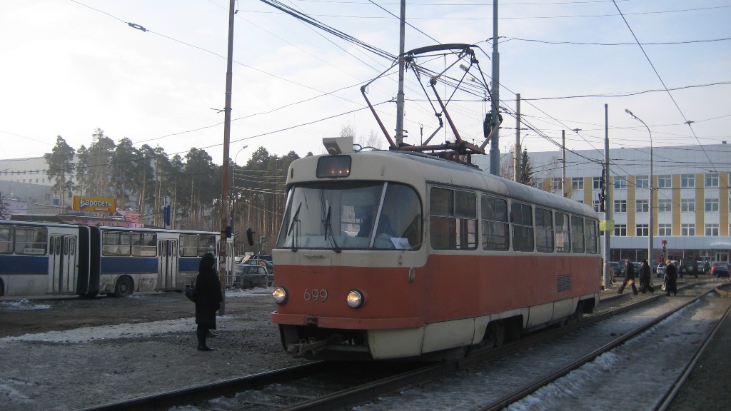 Екатеринбург, Tatra T3SU № 699