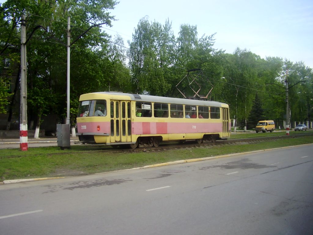 Ульяновск, Tatra T3SU (двухдверная) № 2119