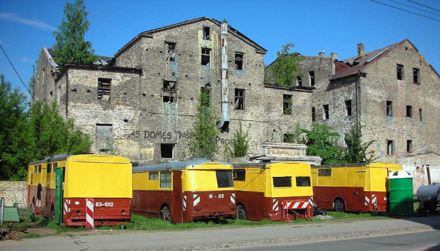 Рига, Škoda 14Tr01 № 62-1012; Рига, Škoda 9Tr № 10-103; Рига — Разные фотографии