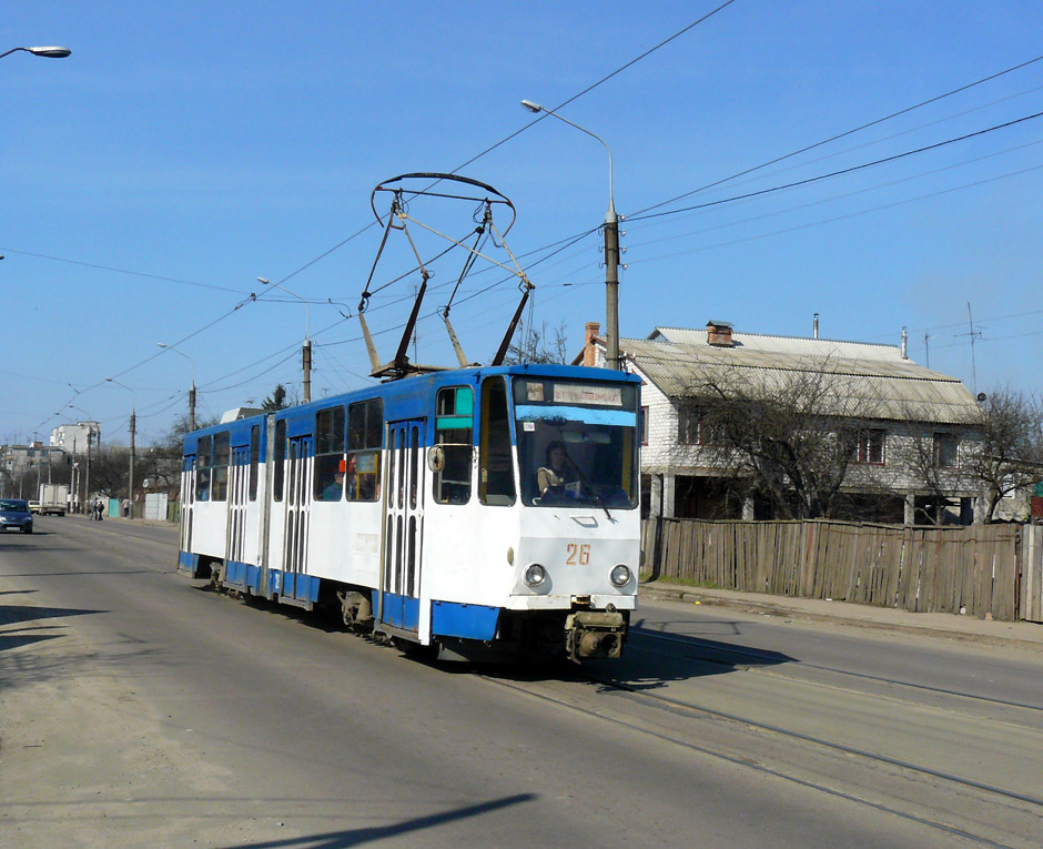 Житомир, Tatra KT4SU № 26