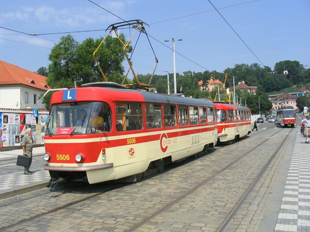Прага, Tatra T3 № 5506 Прага, Tatra T3 № 5506