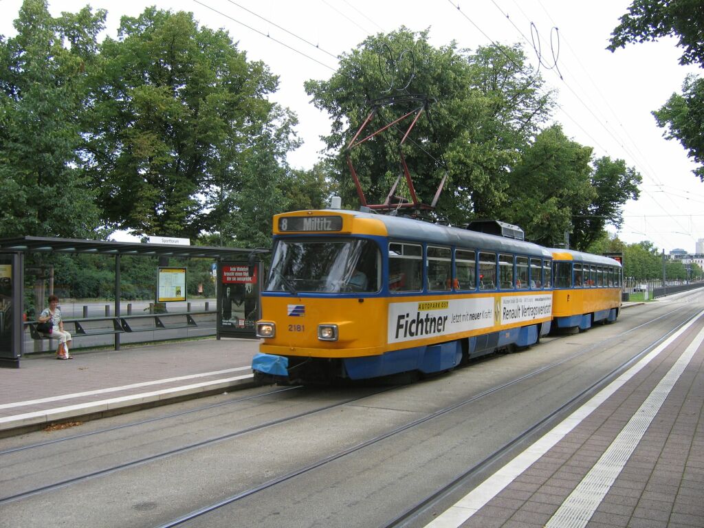 Лейпциг, Tatra T4D-M1 № 2181