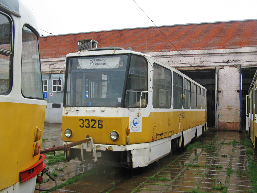Москва, Tatra T7B5 № 3326