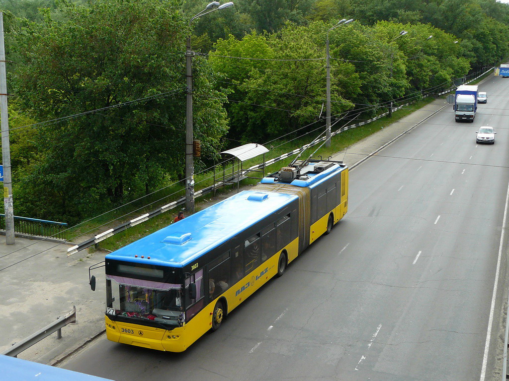 Киев, ЛАЗ E301D1 № 3603