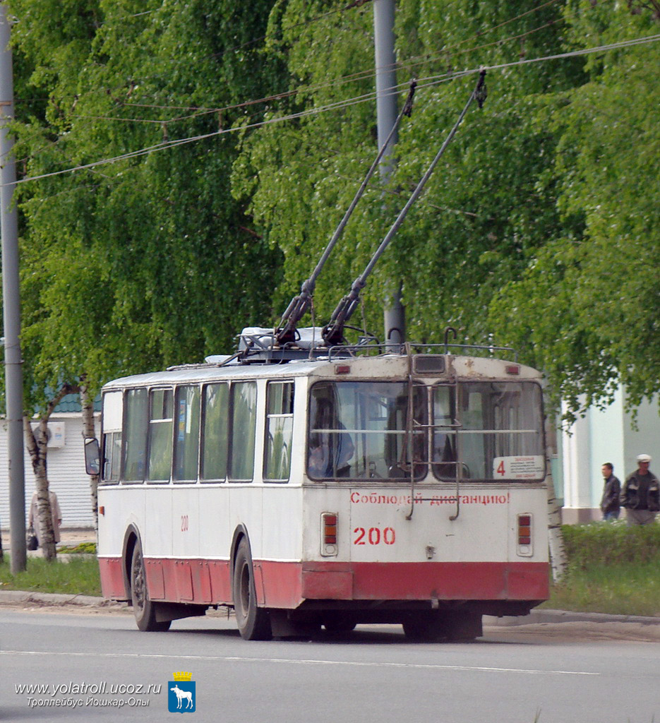 Йошкар-Ола, ЗиУ-682В [В00] № 200