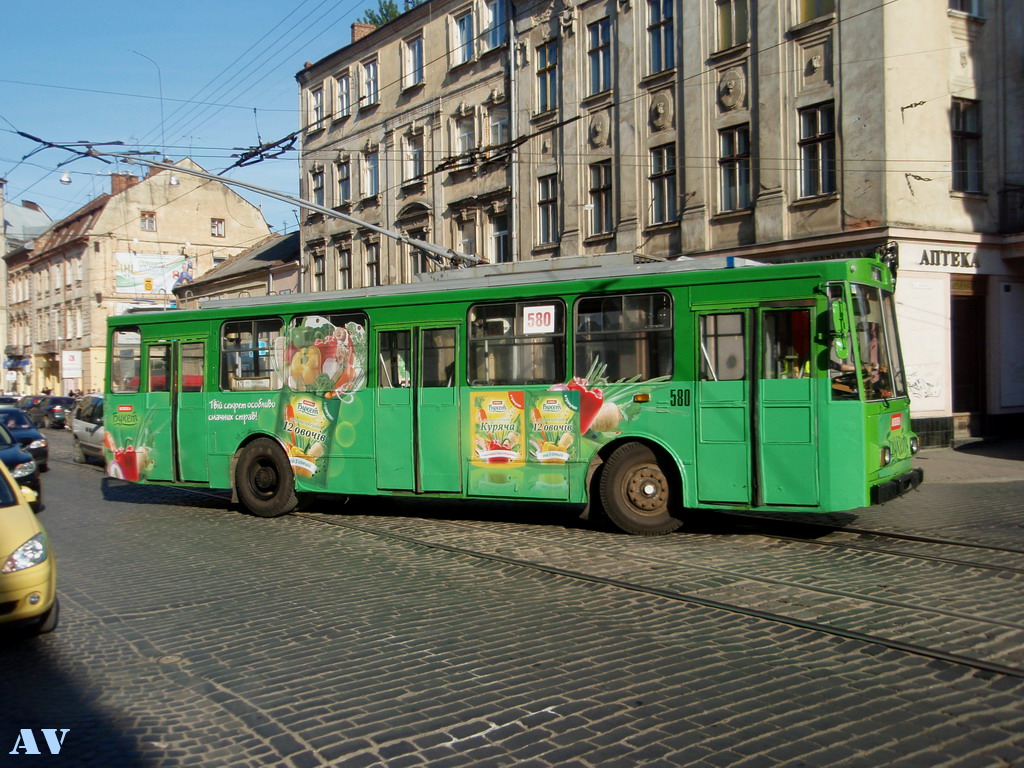 ლვოვი, Škoda 14Tr11/6 № 580