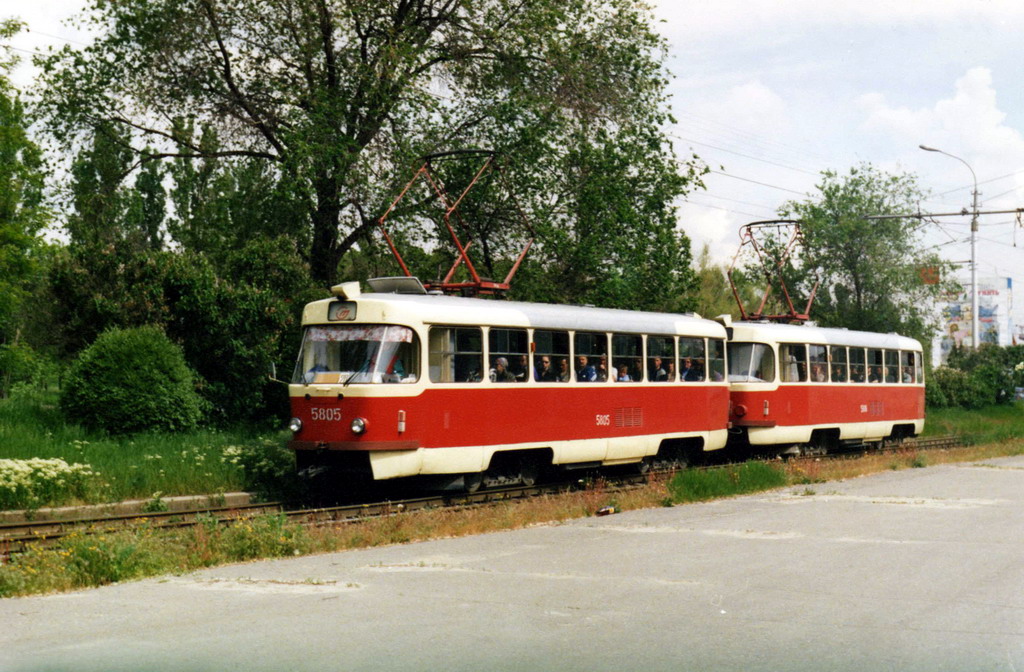 Волгоград, Tatra T3SU № 5805; Волгоград, Tatra T3SU № 5806