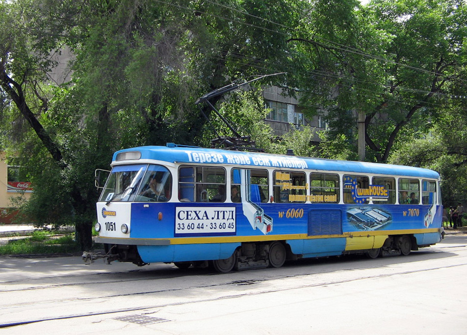 Almaty, Tatra T3D Nr. 1051