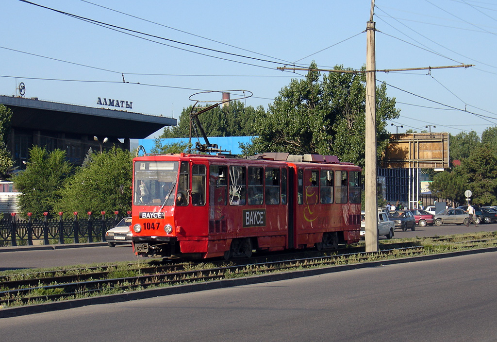 Алматы, Tatra KT4D № 1047
