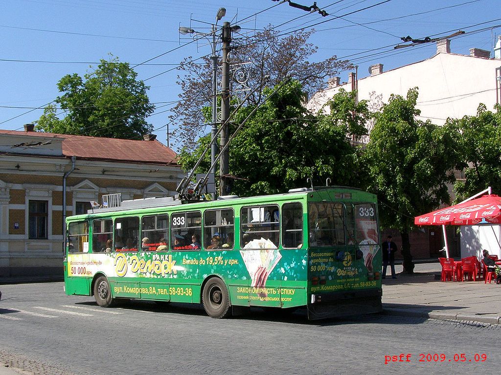 Черновцы, Škoda 14Tr03 № 333