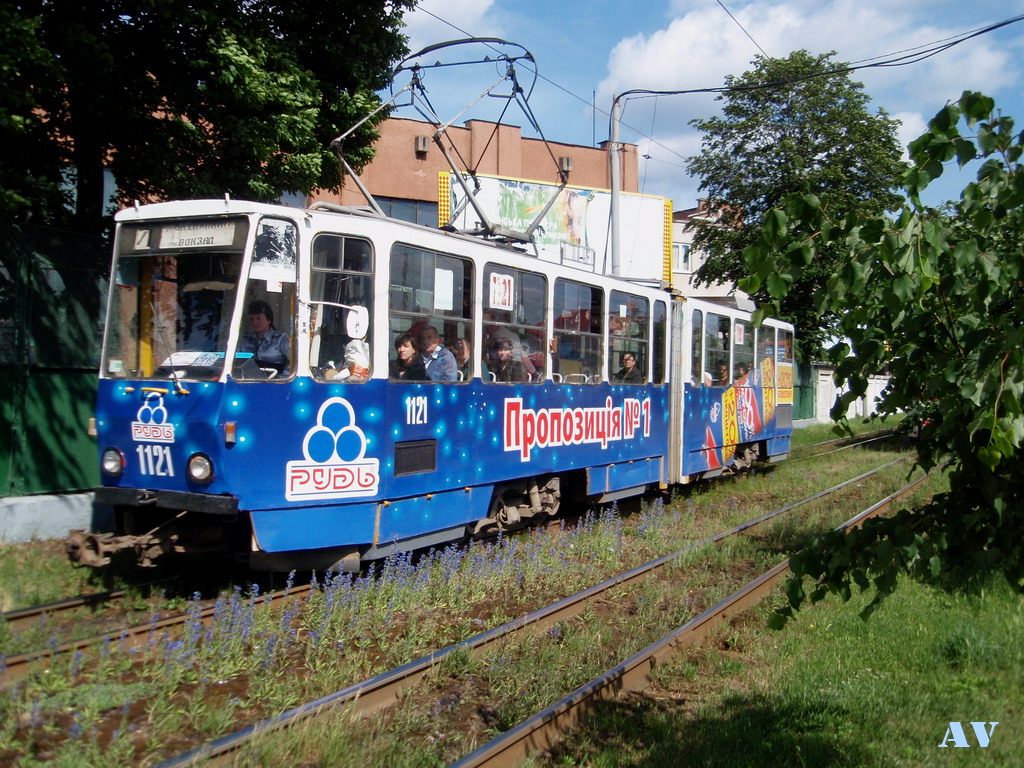 Львов, Tatra KT4SU № 1121