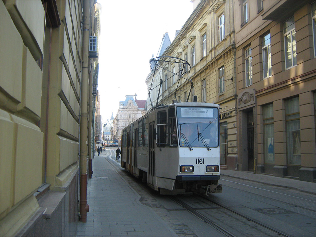Львов, Tatra KT4D № 1161