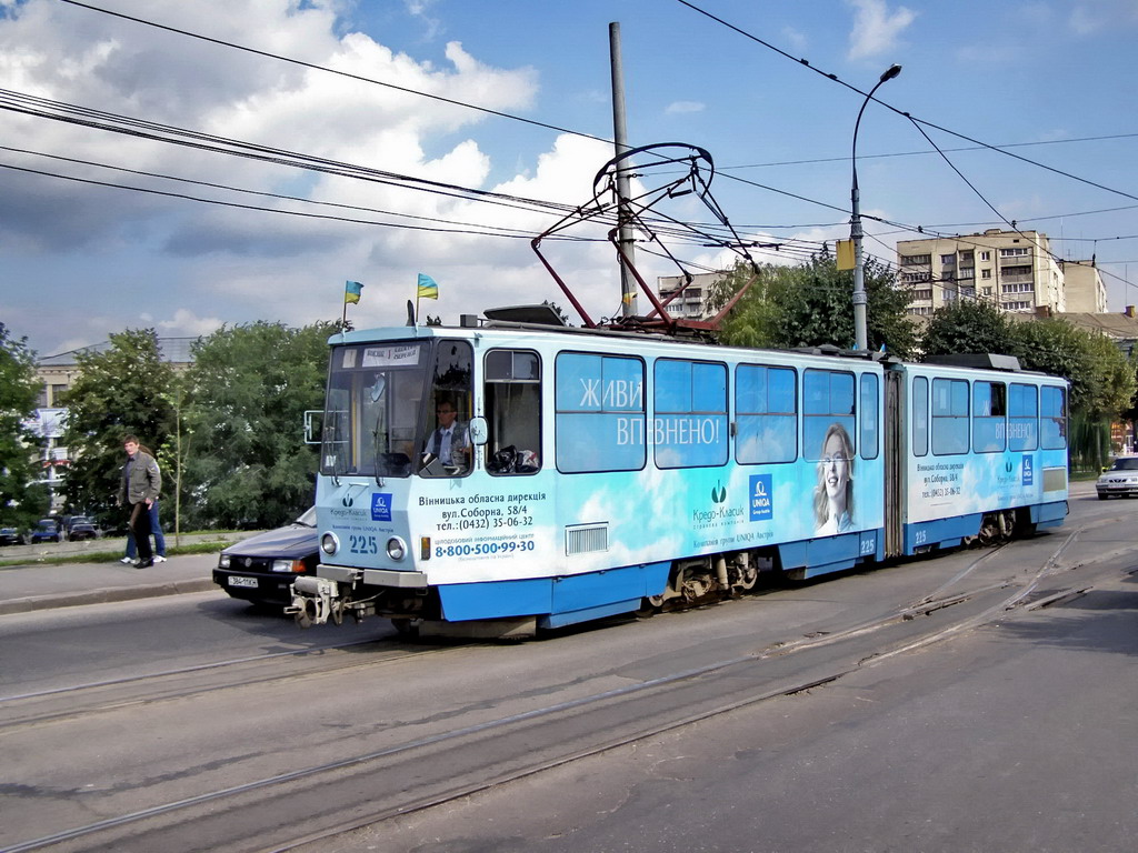 Винница, Tatra KT4SU № 225