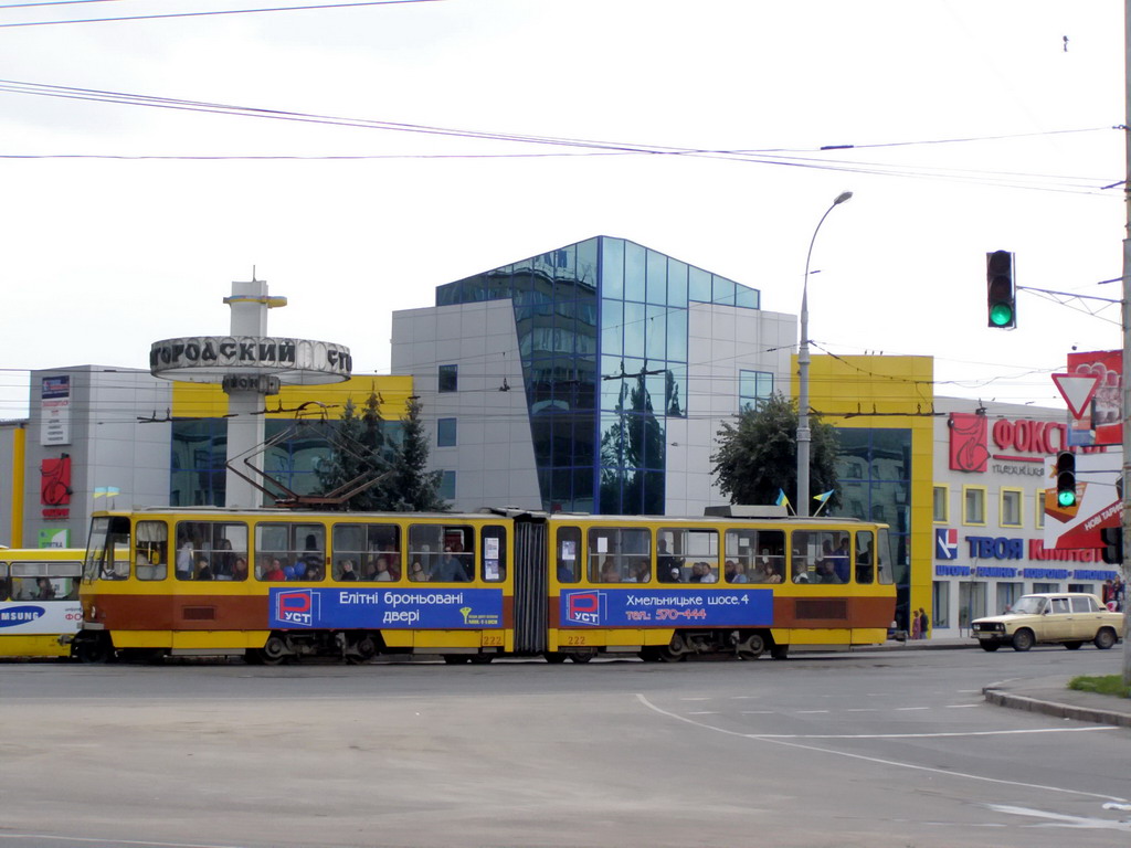 Винница, Tatra KT4SU № 222