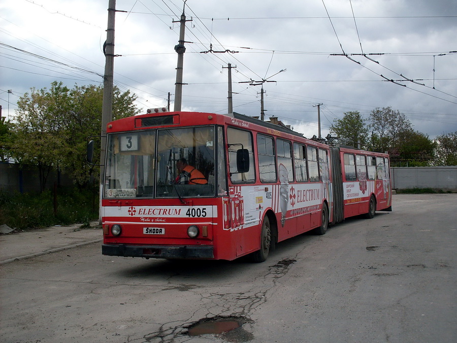Крымский троллейбус, Škoda 15Tr02/6 № 4005