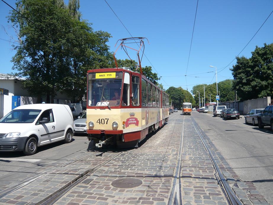 Калининград, Tatra KT4SU № 407