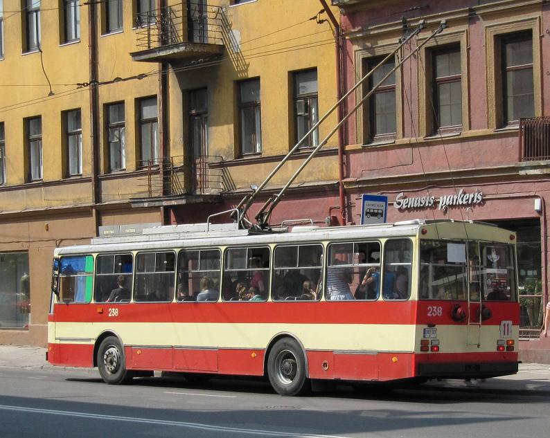 Каунас, Škoda 14Tr02 № 238
