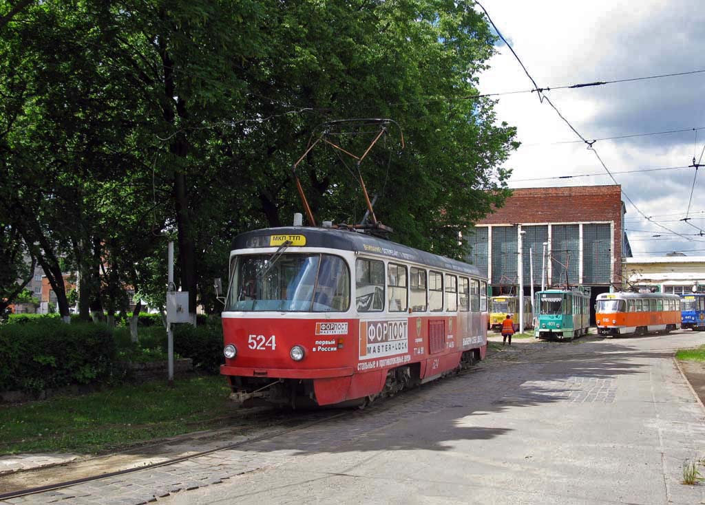 Калининград, Tatra T4D № 524