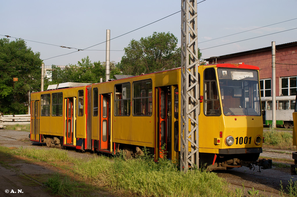 Алматы, Tatra KT4D № 1001