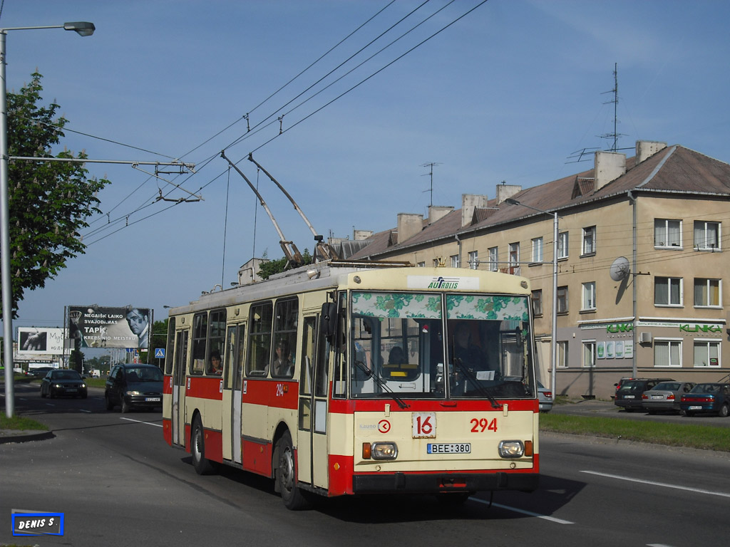 Каунас, Škoda 14Tr02/6 № 294