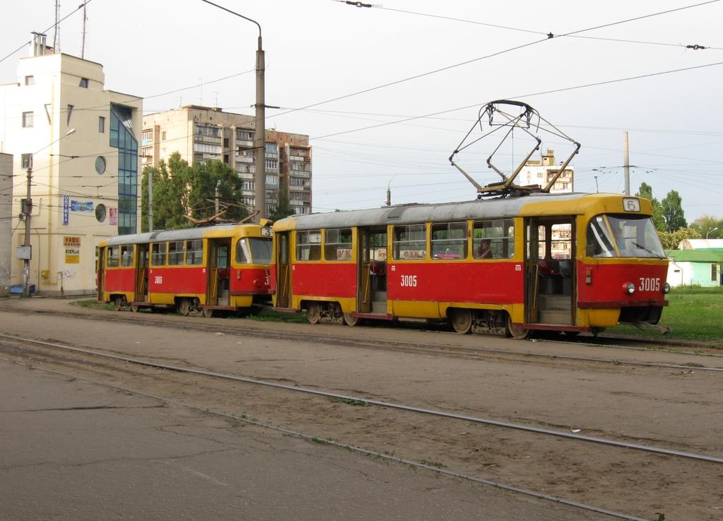 Харьков, Tatra T3SU № 3005; Харьков, Tatra T3SU № 3006