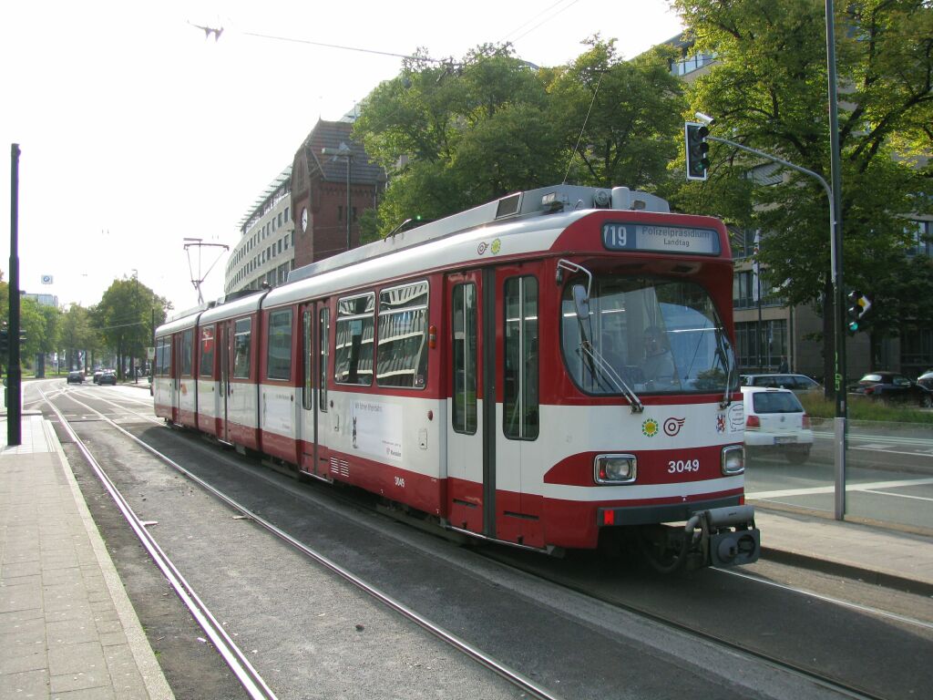 Дюссельдорф, Duewag GT8S № 3049