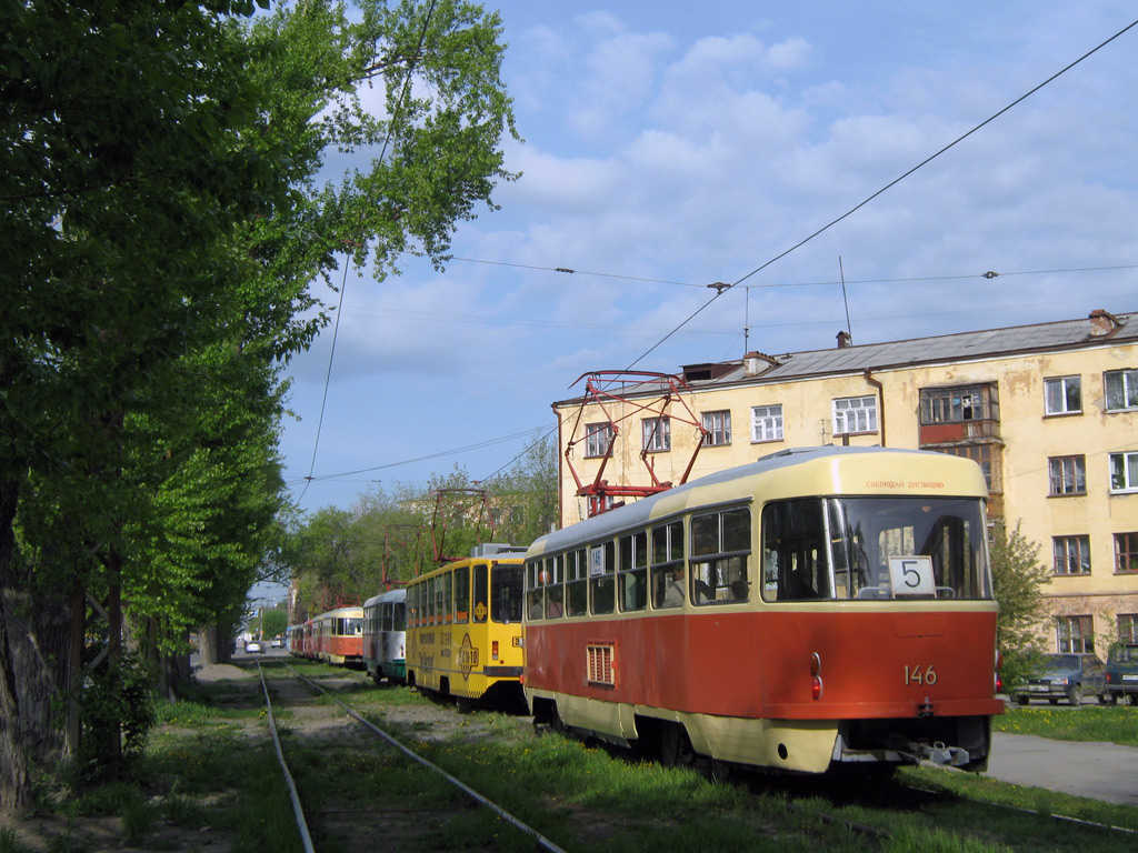 Екатеринбург, Tatra T3SU № 146; Екатеринбург — Разные фотографии