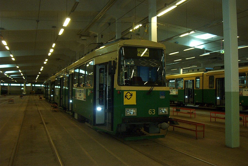 Хельсинки — Эспоо, Valmet Nr I+ № 63 Хельсинки — Эспоо, Valmet Nr I+ № 63
