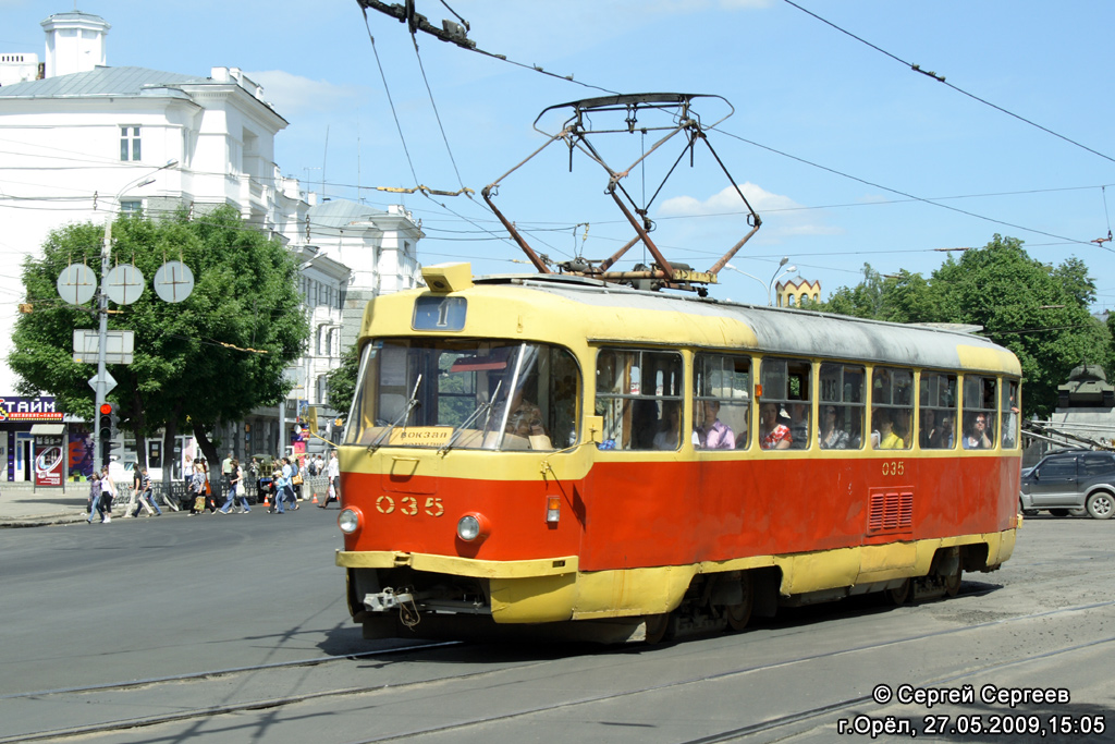 Орёл, Tatra T3SU № 035