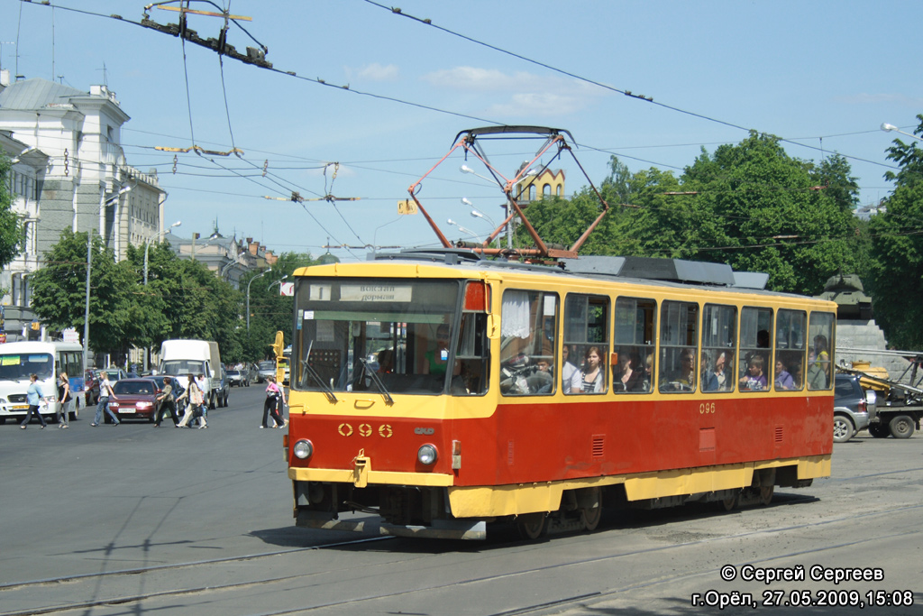 Орёл, Tatra T6B5SU № 096