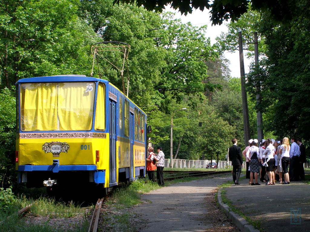 Киев, Tatra T6B5SU № 001