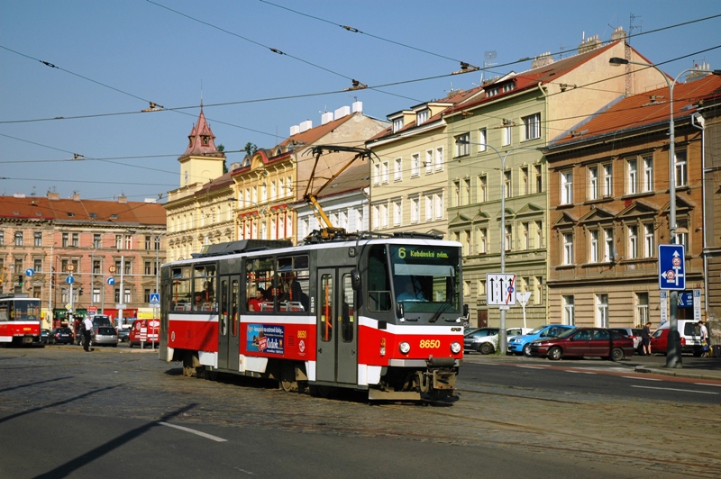 Praha, Tatra T6A5 # 8650