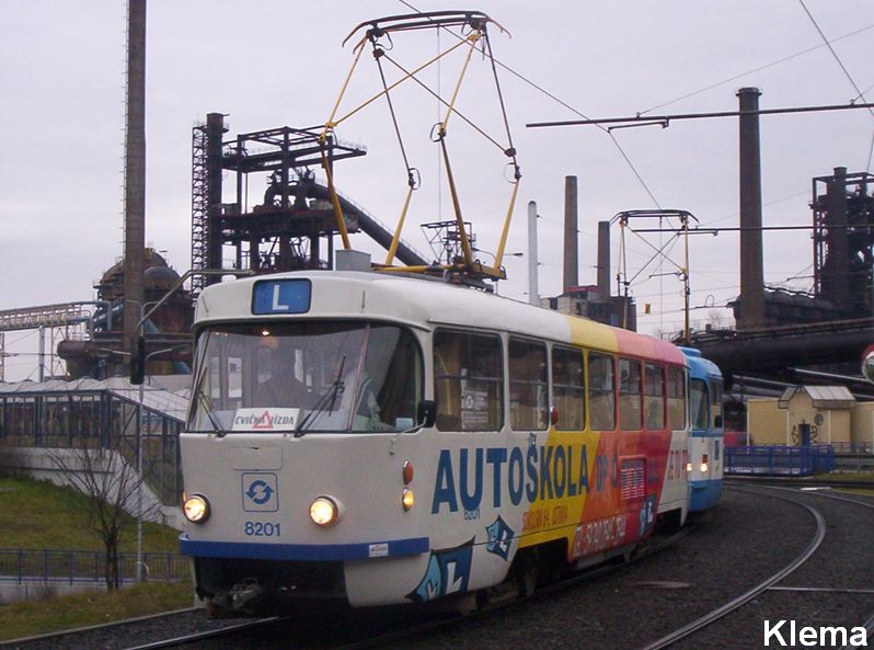 Острава, Tatra T3 № 8201