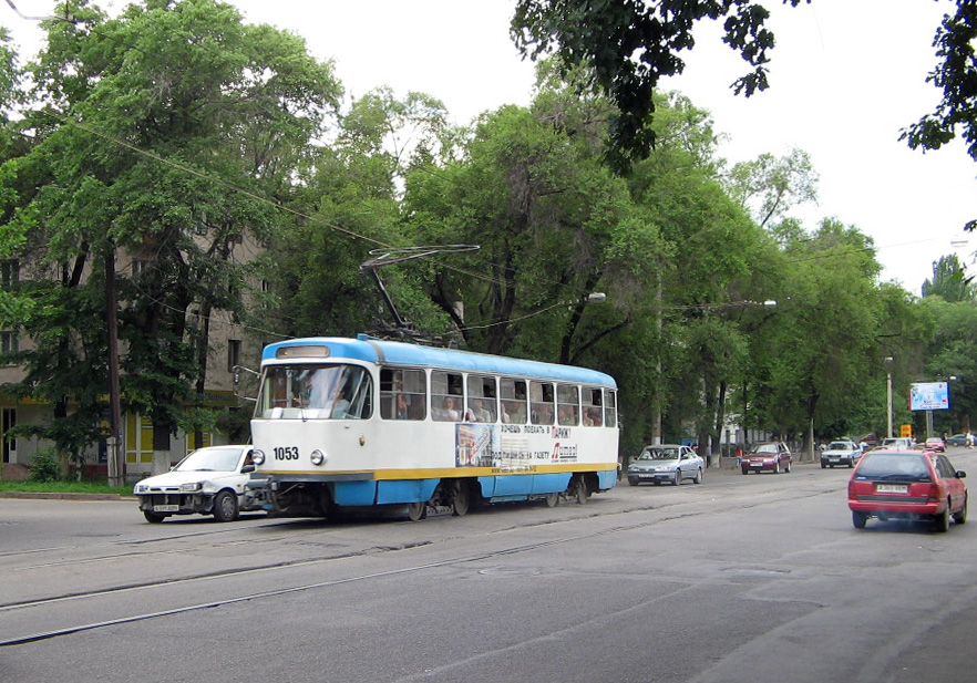 Алматы, Tatra T3D № 1053