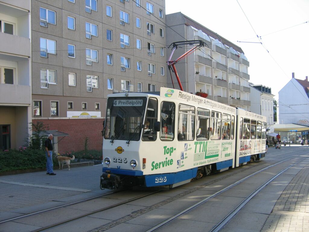 Plauen, Tatra KT4DMC N°. 226