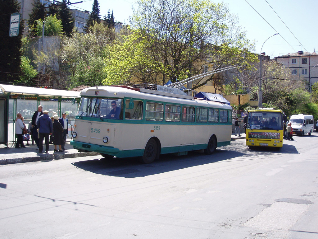 Крымский троллейбус, Škoda 9Tr18 № 5459