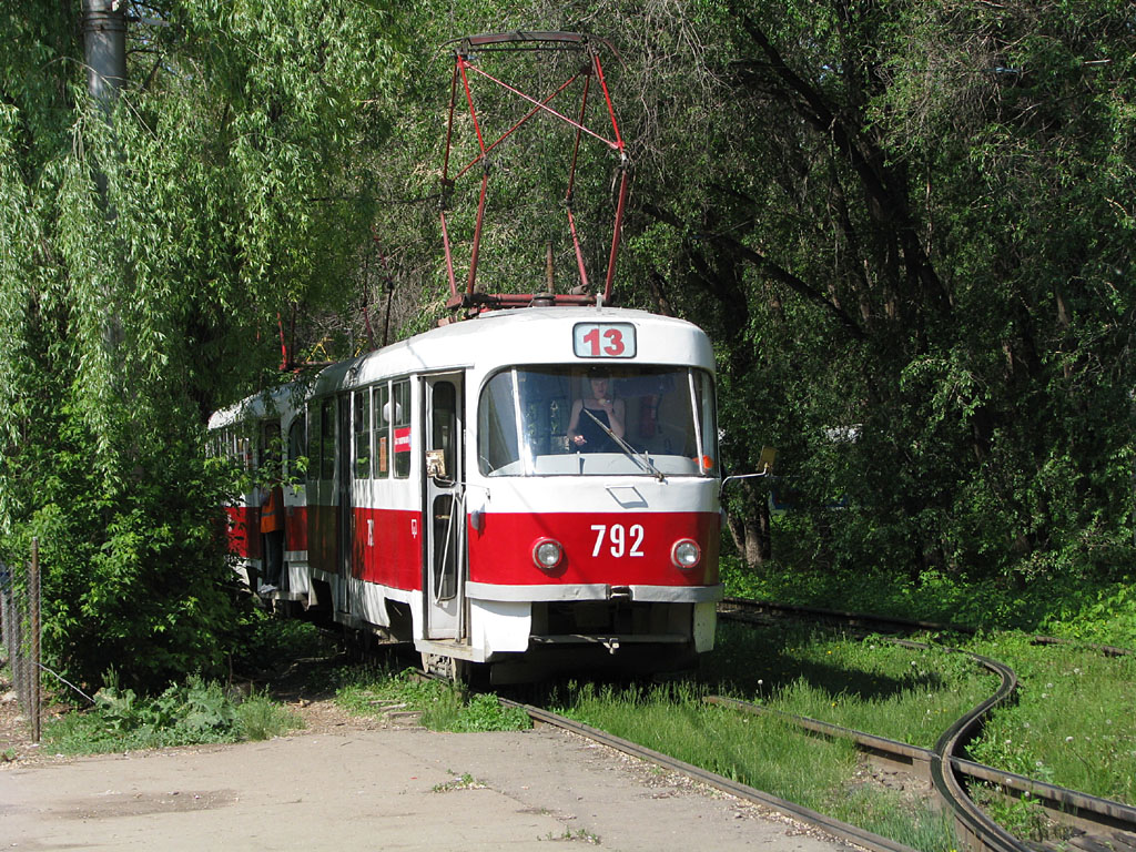 Szamara, Tatra T3SU — 792; Szamara — Terminus stations and loops (tramway)