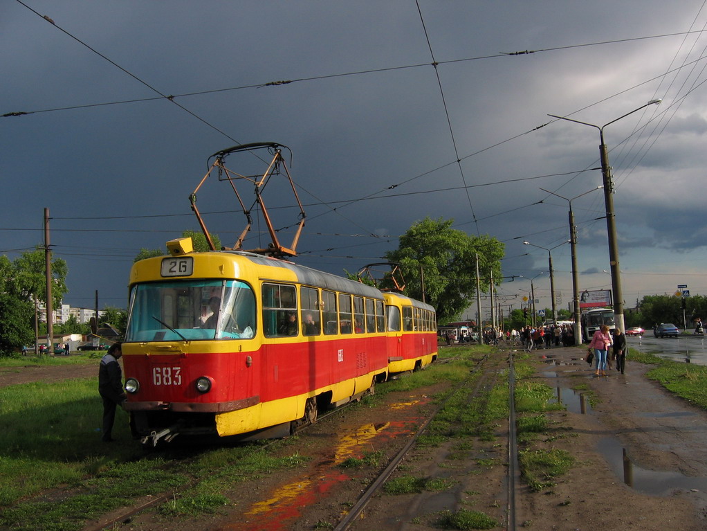 Харьков, Tatra T3SU № 683