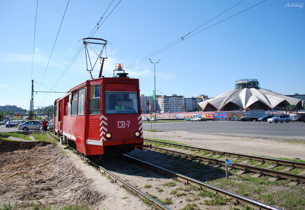 Старый Оскол, ВТК-09А № СВ-7; Старый Оскол — Достопримечательности вдоль трамвайной линии