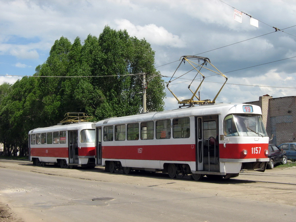 Samara, Tatra T3SU (2-door) # 1157 Samara, Tatra T3SU (2-door) # 1157
