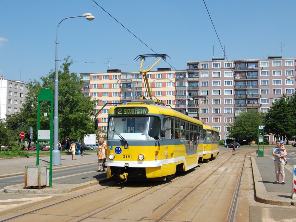 Plzeň, Tatra T3R.PLF № 318