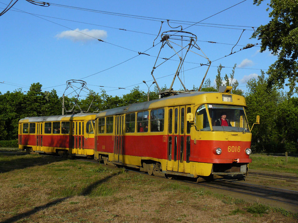 Киев, Tatra T3SU № 6016