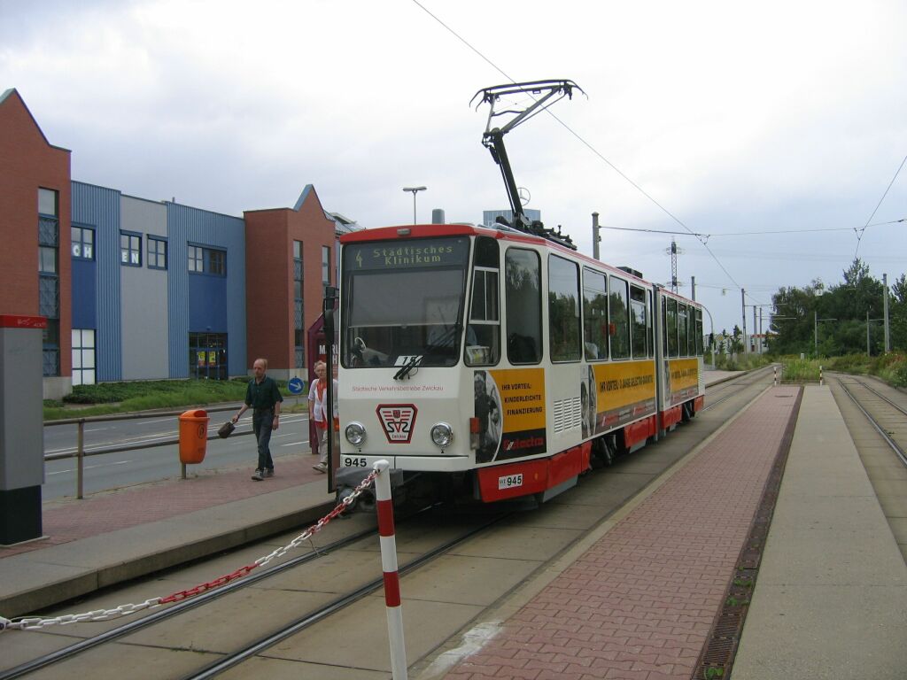 Цвиккау, Tatra KT4DMC № 945 Цвиккау, Tatra KT4DMC № 945