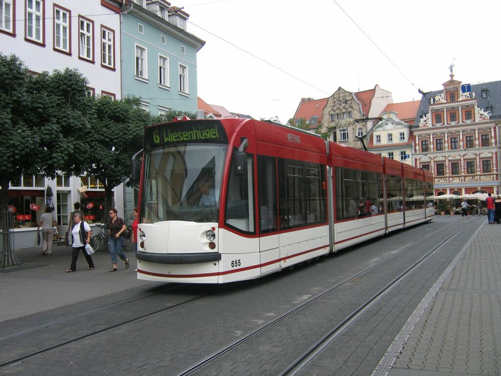 Erfurt, Siemens Combino Advanced № 655